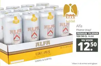 Mitra Alfa Pilsener aanbieding