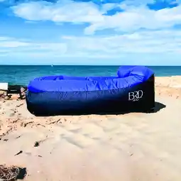 Bol.com BRD Outdoor | Kobaltblauw Lounge Air Bed Lucht Zit Sofa aanbieding