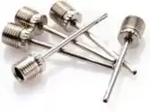 Bol.com Premium Ballenpomp naalden - 5 stuks - naald 8mm schroefdraad - Ventielnaald - Balnaalden ballenpomp aanbieding