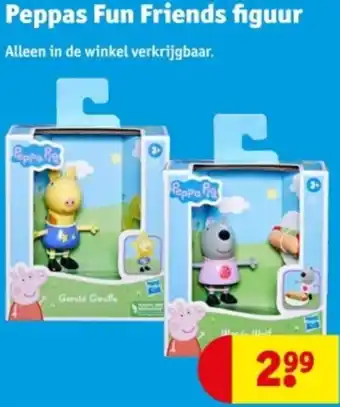 Kruidvat Peppas Fun Friends figuur aanbieding