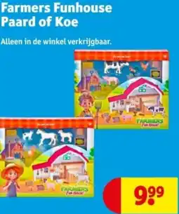 Kruidvat Farmers Funhouse Paard of Koe aanbieding