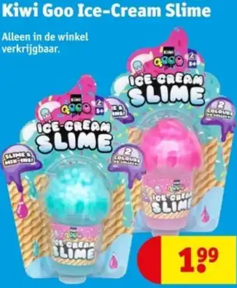 Kruidvat Kiwi Goo Ice-Cream Slime aanbieding