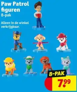 Kruidvat Paw Patrol figuren aanbieding