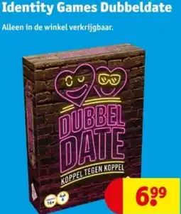 Kruidvat Identity Games Dubbeldate aanbieding