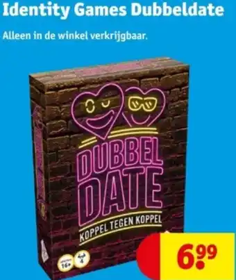 Kruidvat Identity Games Dubbeldate aanbieding