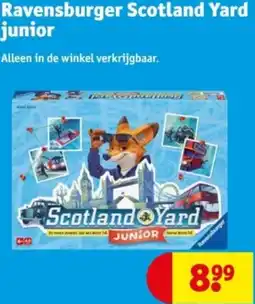 Kruidvat Ravensburger Scotland Yard junior aanbieding