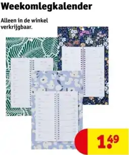 Kruidvat Weekomlegkalender aanbieding