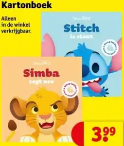 Kruidvat Kartonboek aanbieding