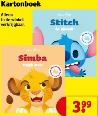 Kruidvat Kartonboek aanbieding