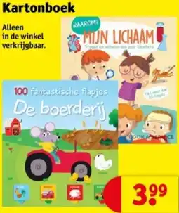 Kruidvat Kartonboek aanbieding