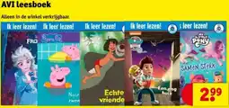 Kruidvat AVI leesboek aanbieding