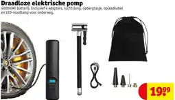 Kruidvat Draadloze elektrische pomp aanbieding