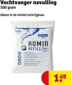 Kruidvat Vochtvanger navulling aanbieding