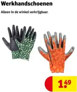 Kruidvat Werkhandschoenen aanbieding