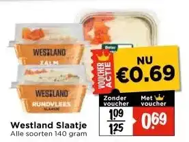 Vomar Voordeelmarkt Westland Slaatje aanbieding