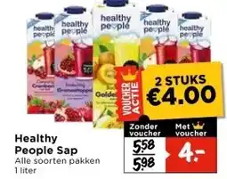 Vomar Voordeelmarkt Healthy People Sap aanbieding