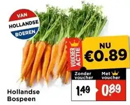 Vomar Voordeelmarkt Hollandse Bospeen aanbieding