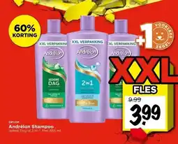 Vomar Voordeelmarkt Andrélon Shampoo aanbieding