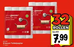 Vomar Voordeelmarkt G'woon Toiletpapier aanbieding