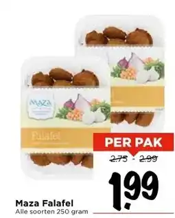 Vomar Voordeelmarkt Maza Falafel aanbieding