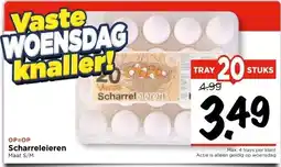 Vomar Voordeelmarkt Scharreleieren aanbieding