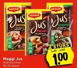 Vomar Voordeelmarkt Maggi Jus aanbieding