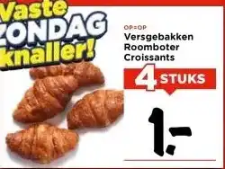 Vomar Voordeelmarkt Versgebakken Roomboter Croissants aanbieding