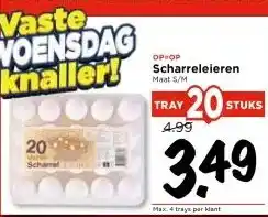 Vomar Voordeelmarkt Scharreleieren aanbieding
