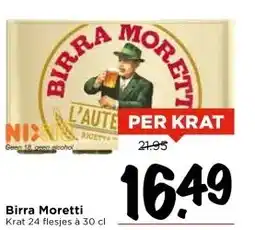Vomar Voordeelmarkt Birra Moretti aanbieding
