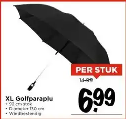 Vomar Voordeelmarkt XL Golfparaplu aanbieding