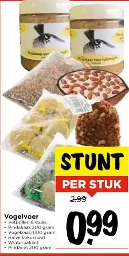 Vomar Voordeelmarkt Vogelvoer aanbieding