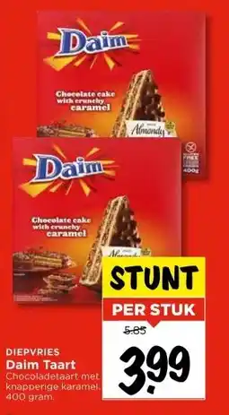 Vomar Voordeelmarkt Daim Taart aanbieding