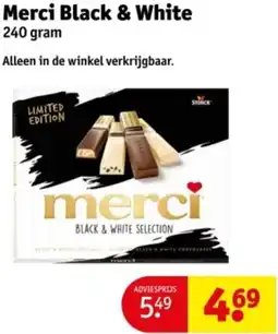 Kruidvat Merci Black & White aanbieding