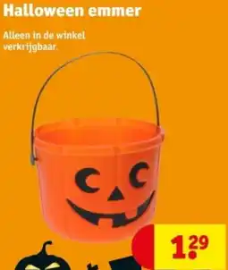 Kruidvat Halloween emmer aanbieding