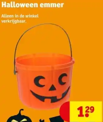 Kruidvat Halloween emmer aanbieding