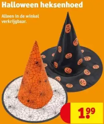 Kruidvat Halloween heksenhoed aanbieding