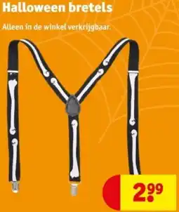 Kruidvat Halloween bretels aanbieding