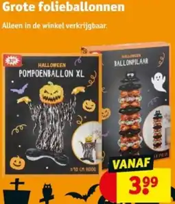Kruidvat Grote folieballonnen aanbieding