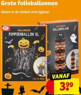 Kruidvat Grote folieballonnen aanbieding