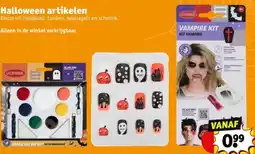 Kruidvat Halloween artikelen aanbieding