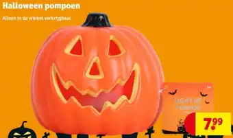 Kruidvat Halloween pompoen aanbieding