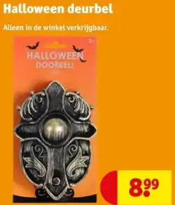 Kruidvat Halloween deurbel aanbieding