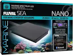 Amazon Fluval Sea Marine 3.0, Nano LED-verlichting voor zeewateraquaria, 12,7 x 12,7 cm, 20 W aanbieding