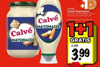 Vomar Voordeelmarkt Calvé Mayonaise aanbieding