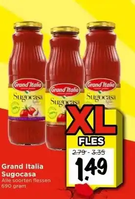 Vomar Voordeelmarkt Grand Italia Sugocasa aanbieding