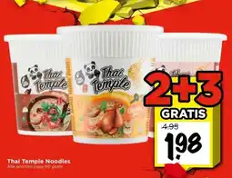Vomar Voordeelmarkt Thai Temple Noodles aanbieding