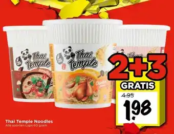 Vomar Voordeelmarkt Thai Temple Noodles aanbieding