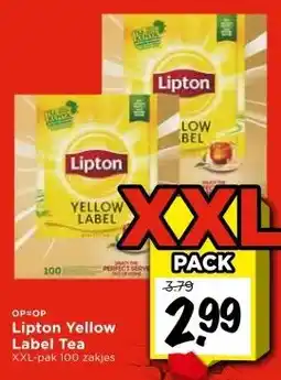Vomar Voordeelmarkt Lipton Yellow Label Tea aanbieding