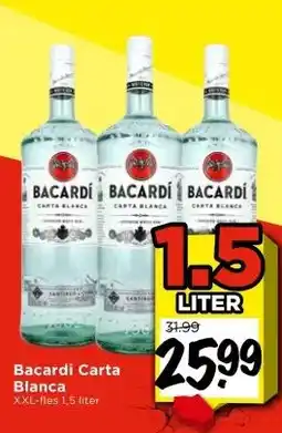 Vomar Voordeelmarkt Bacardi Carta Blanca aanbieding