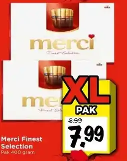 Vomar Voordeelmarkt Merci Finest Selection aanbieding